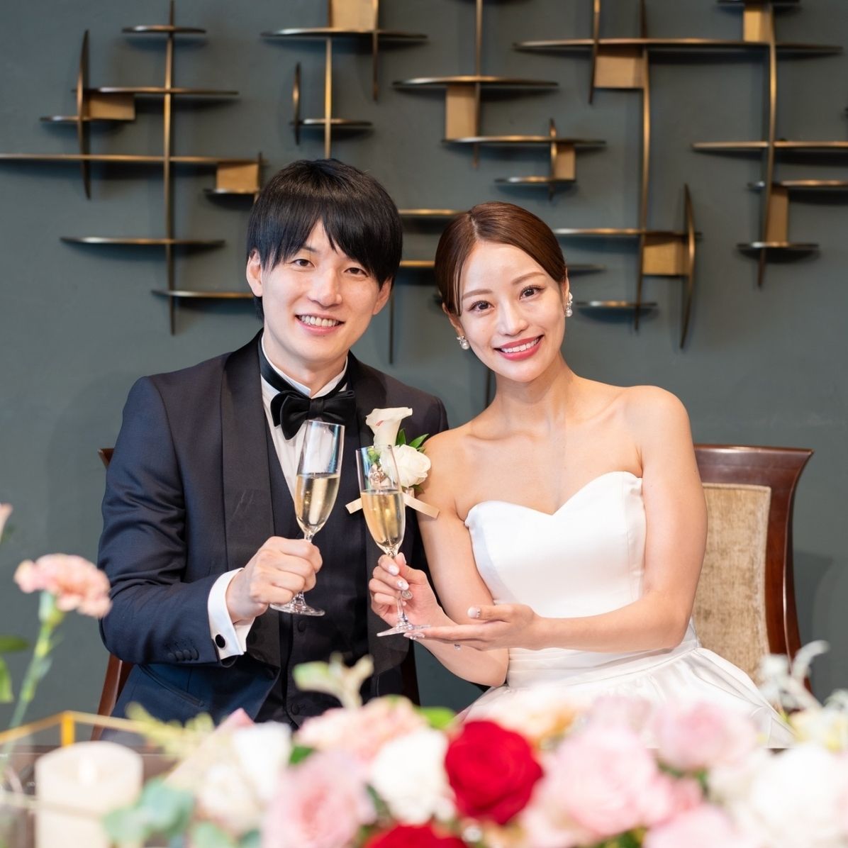 披露宴パーティのカバー写真