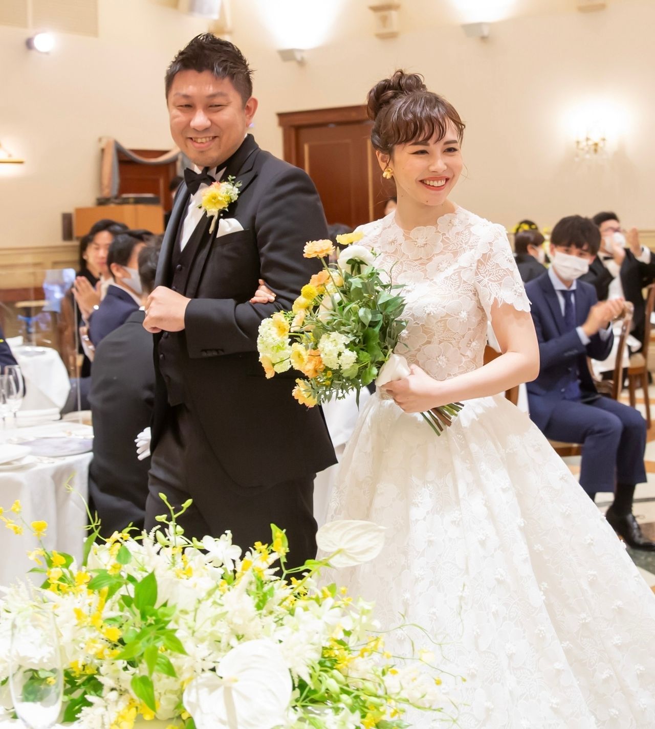 披露宴パーティのカバー写真