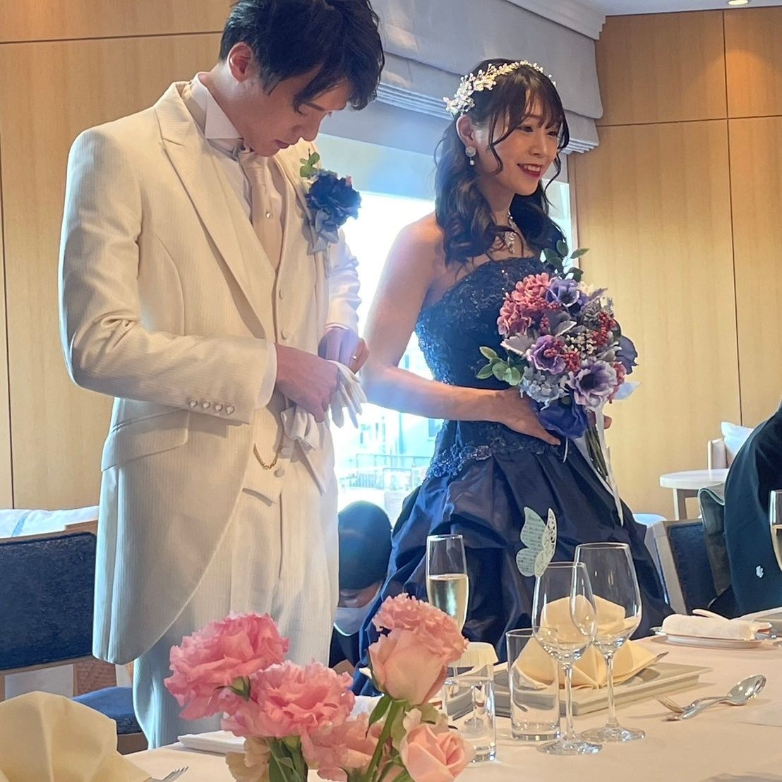 披露宴パーティのカバー写真