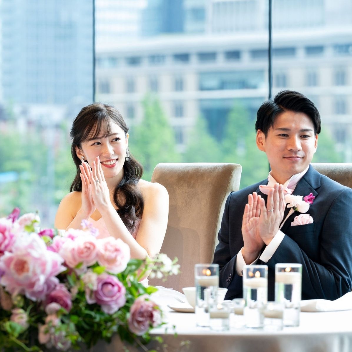 披露宴パーティのカバー写真