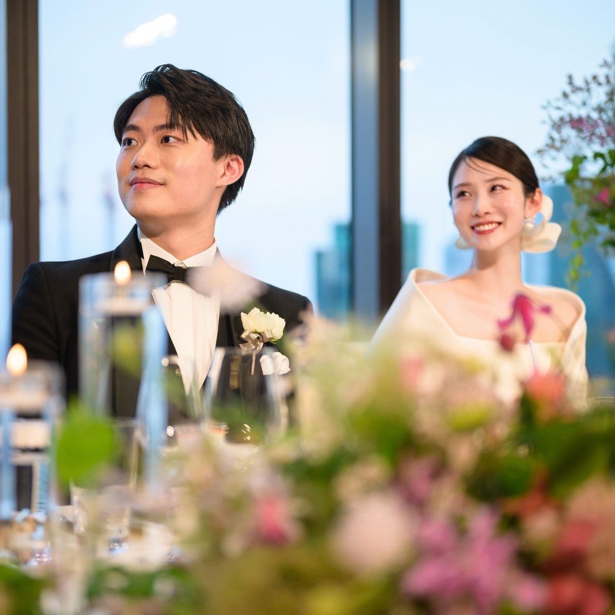 披露宴パーティのカバー写真