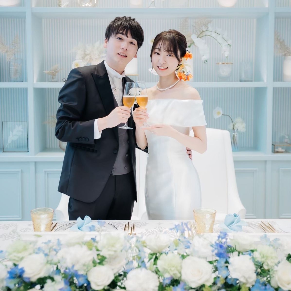 披露宴パーティのカバー写真