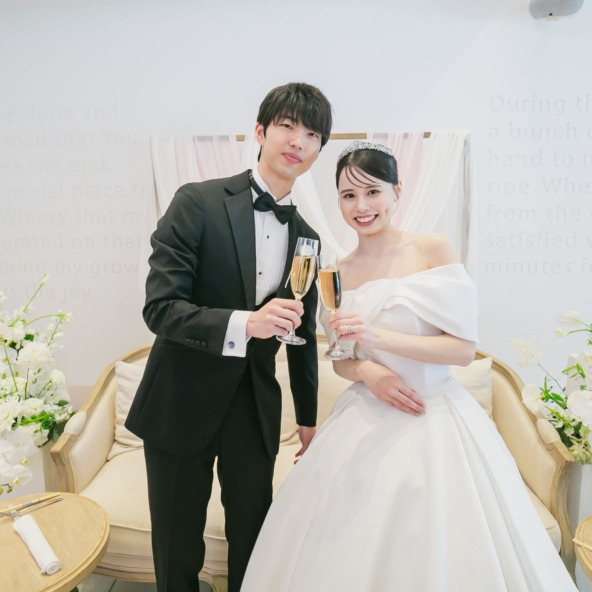 披露宴パーティのカバー写真