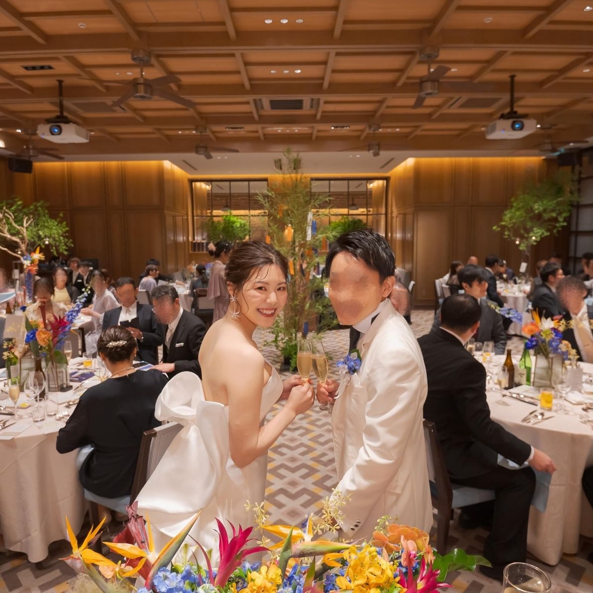 披露宴パーティのカバー写真