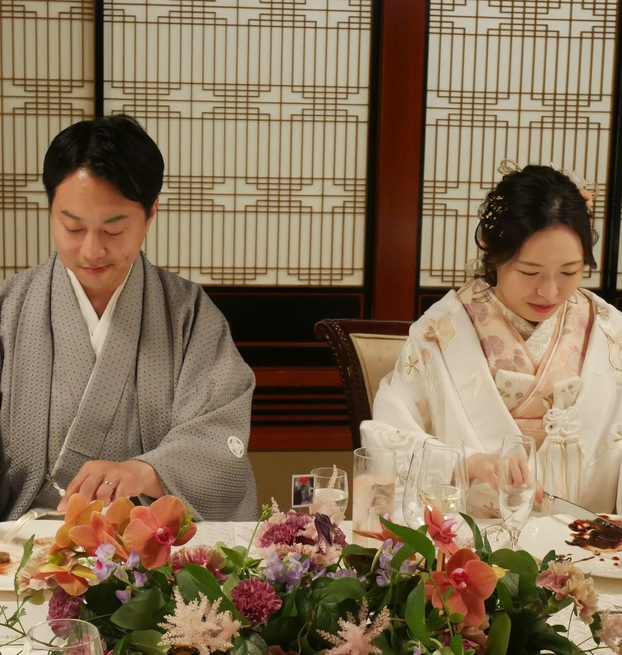 披露宴パーティのカバー写真