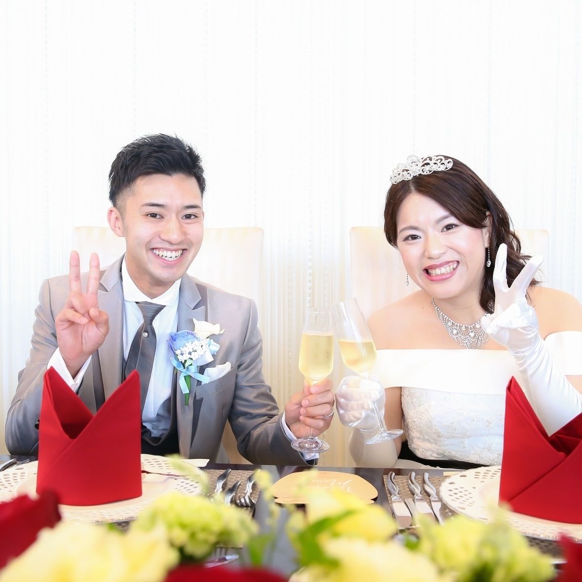 披露宴パーティのカバー写真