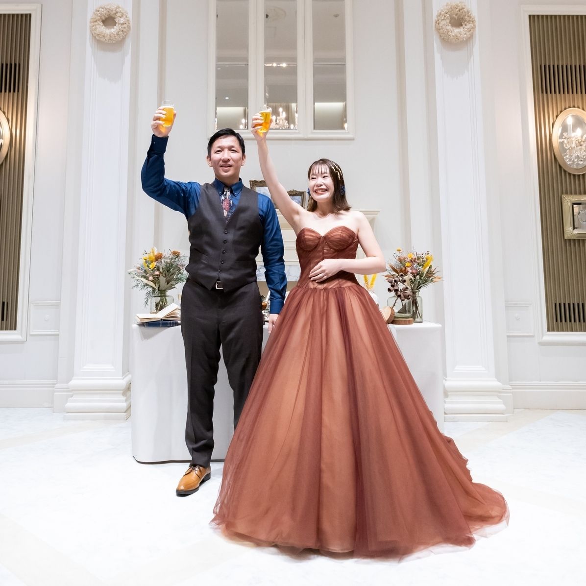 披露宴パーティのカバー写真