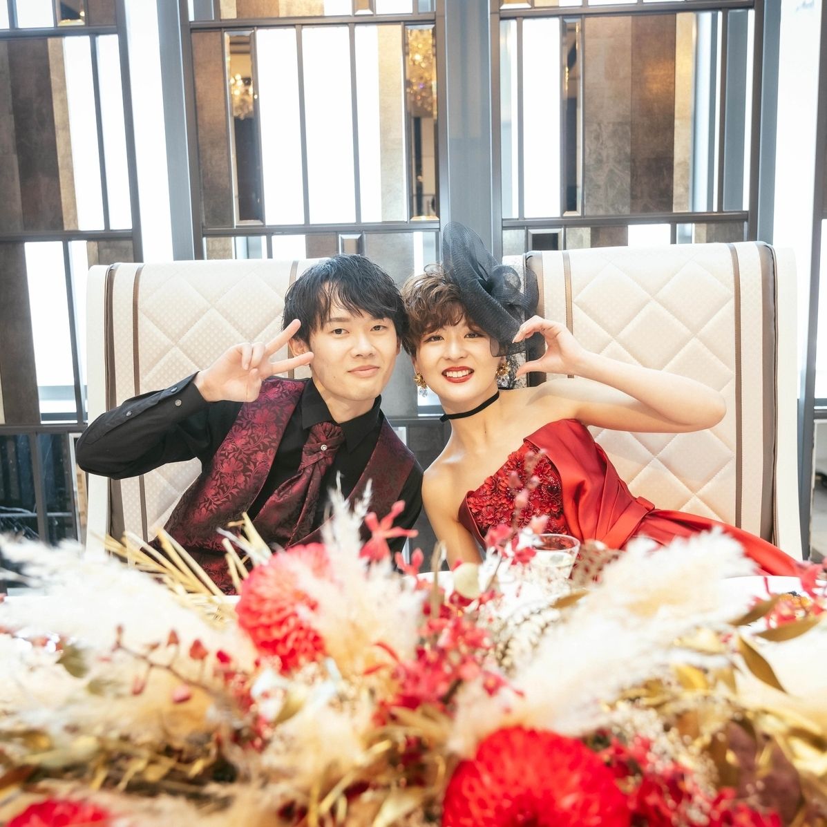 披露宴パーティのカバー写真