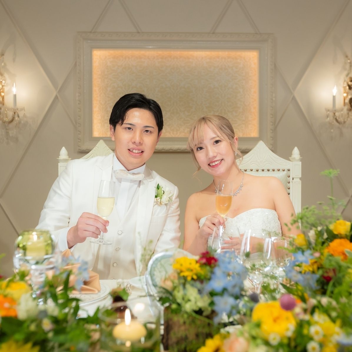 披露宴パーティのカバー写真