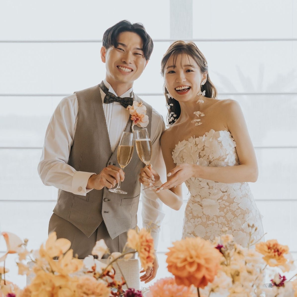 披露宴パーティのカバー写真