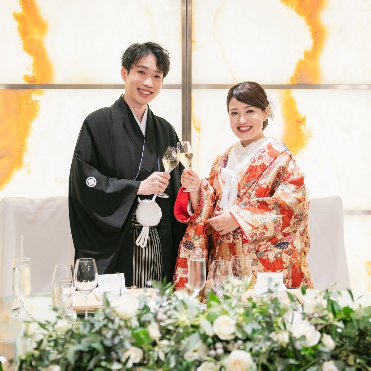 披露宴パーティのカバー写真