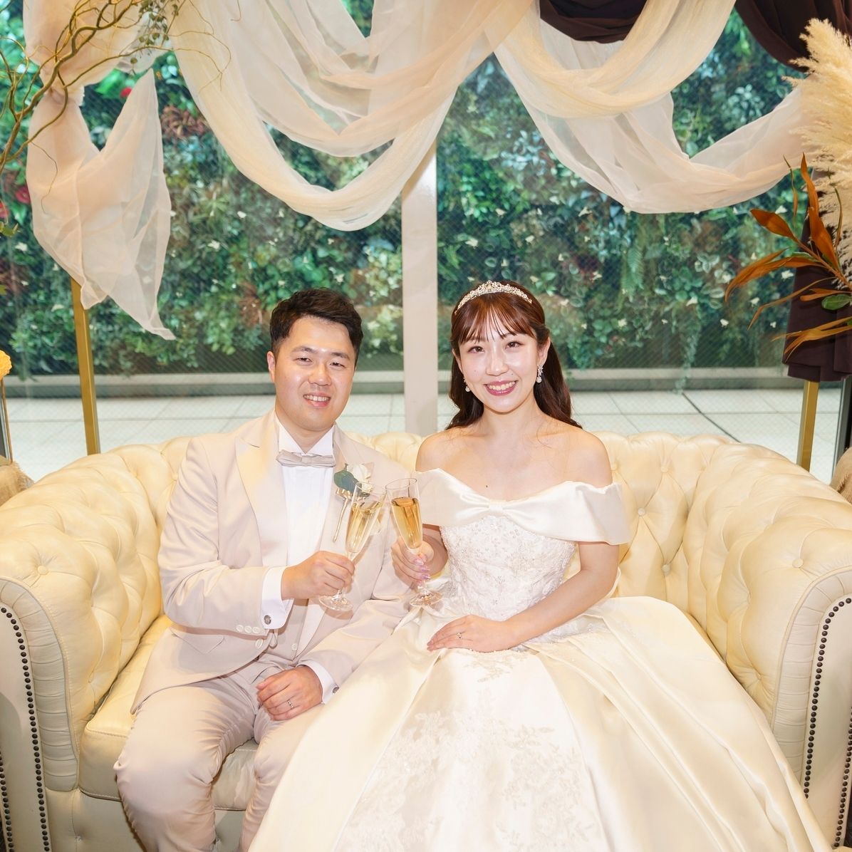 披露宴パーティのカバー写真