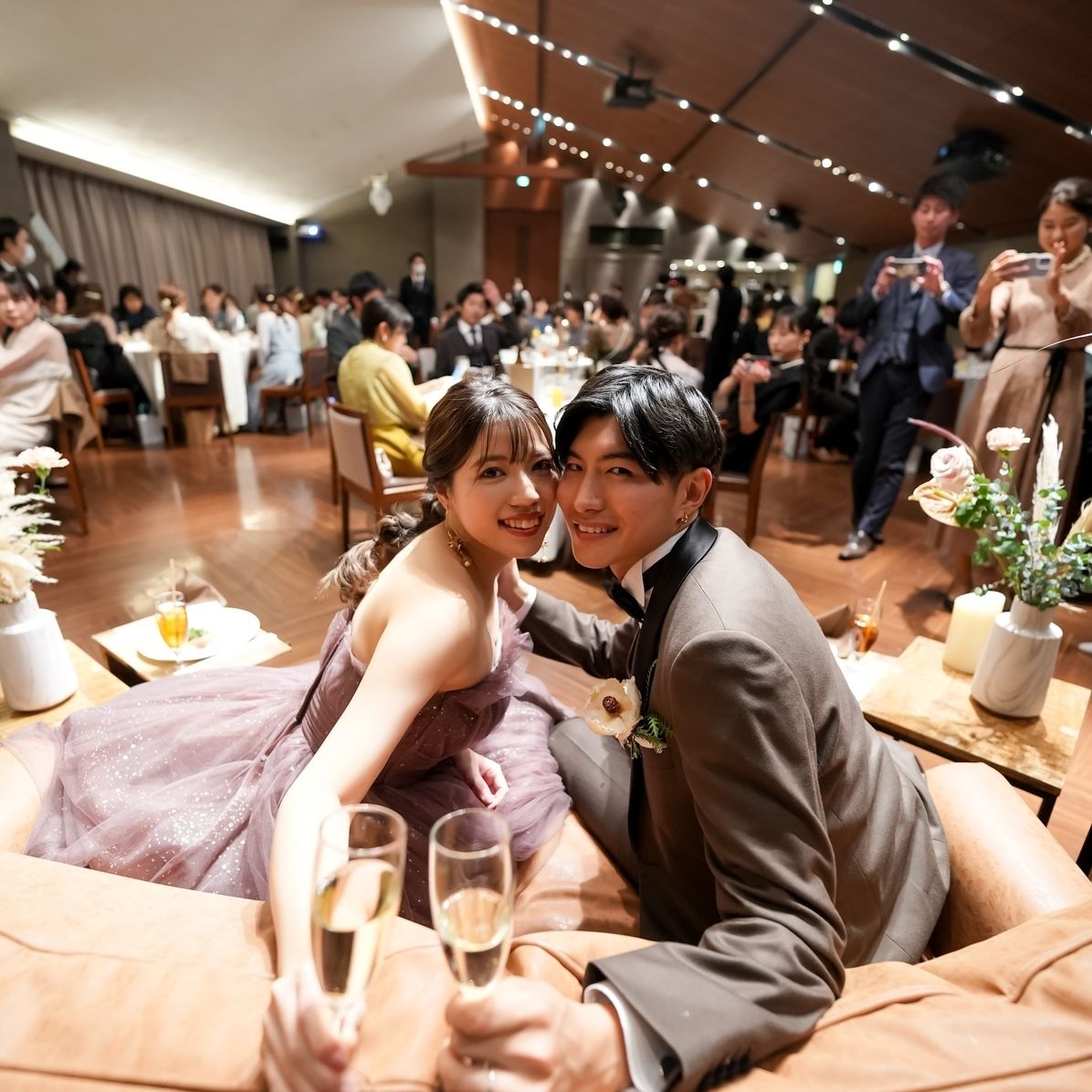 披露宴パーティのカバー写真