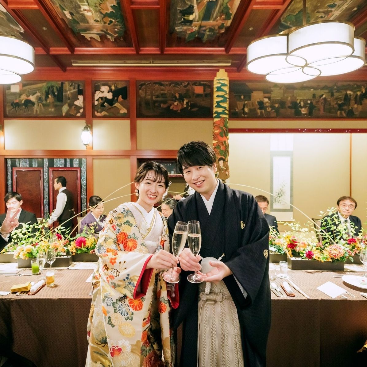 披露宴パーティのカバー写真