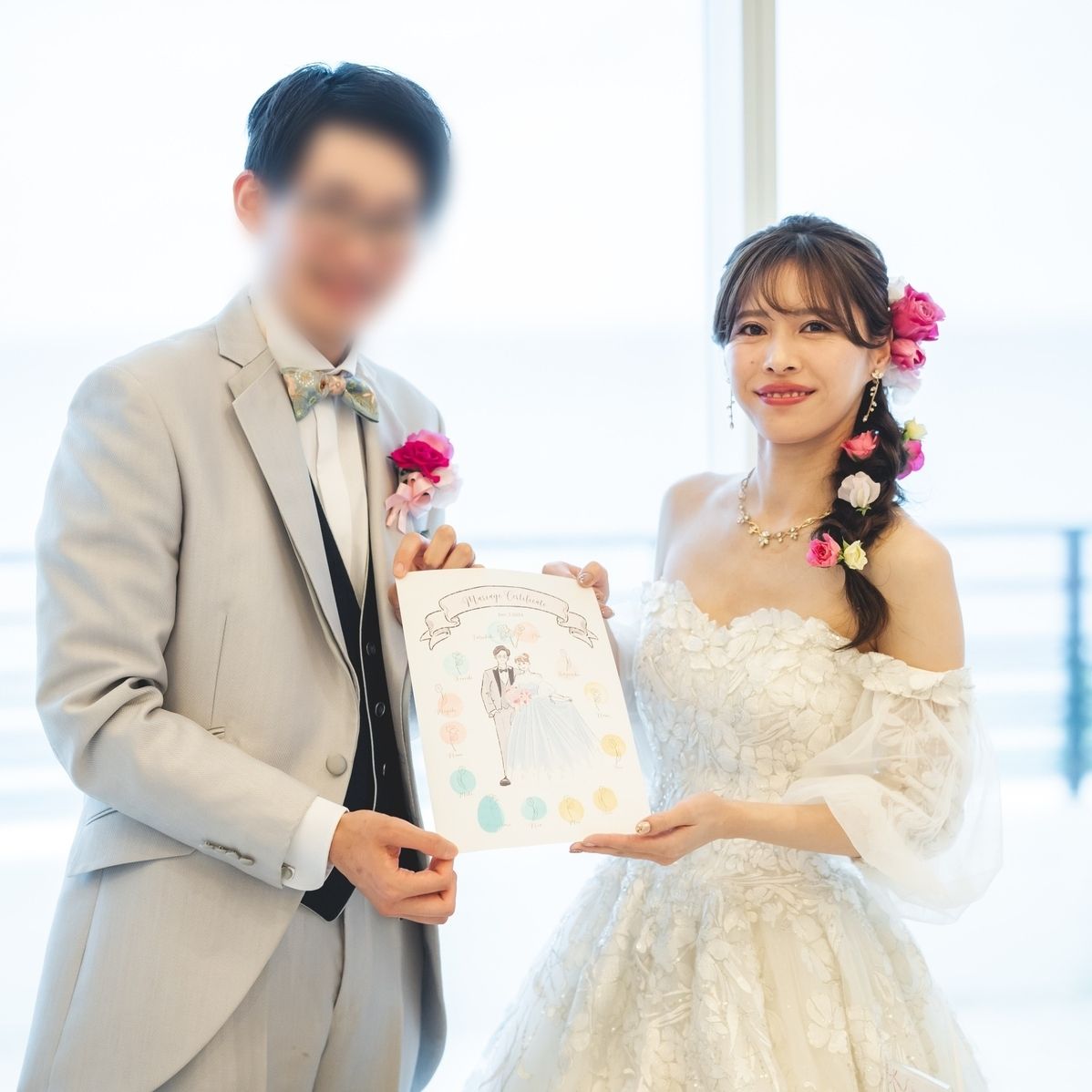 披露宴パーティのカバー写真