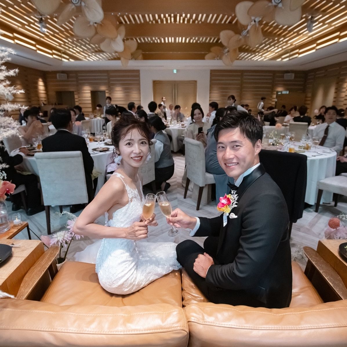 披露宴パーティのカバー写真