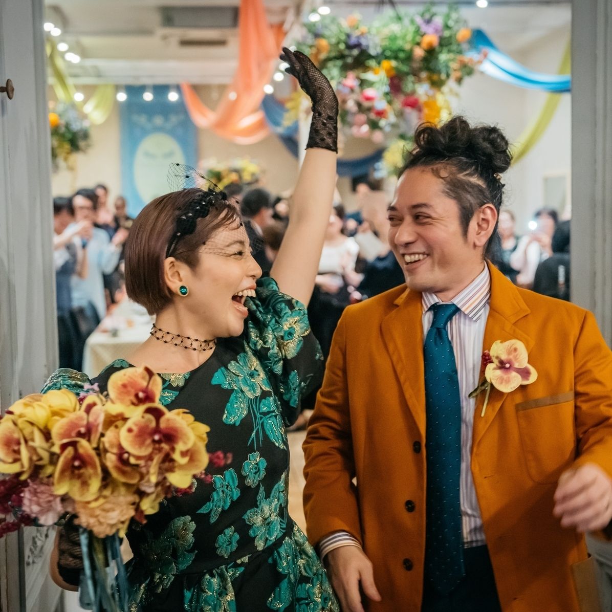 披露宴パーティのカバー写真