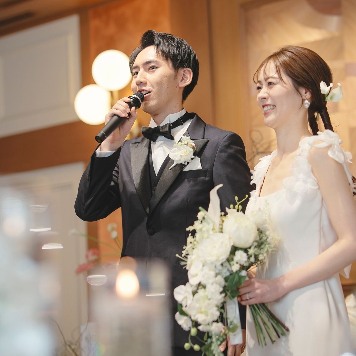 披露宴パーティのカバー写真