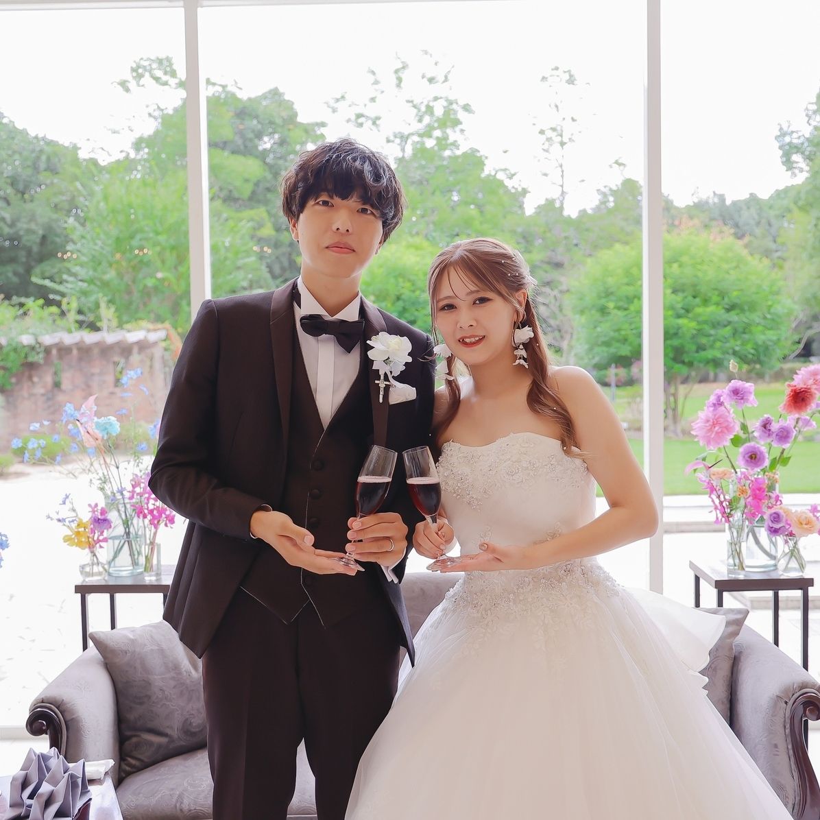 披露宴パーティのカバー写真