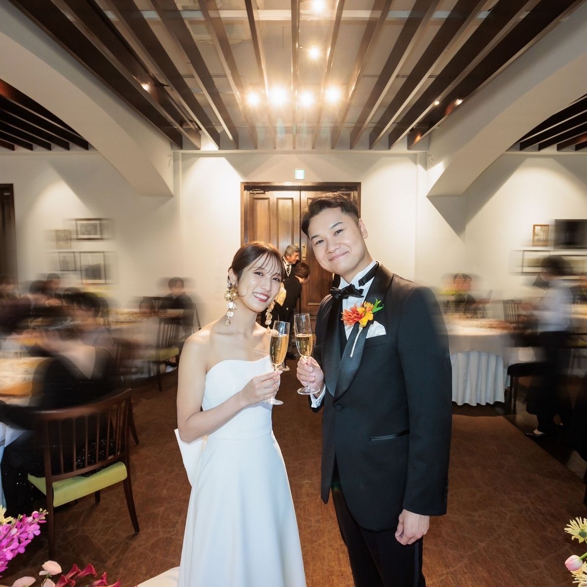 披露宴パーティのカバー写真