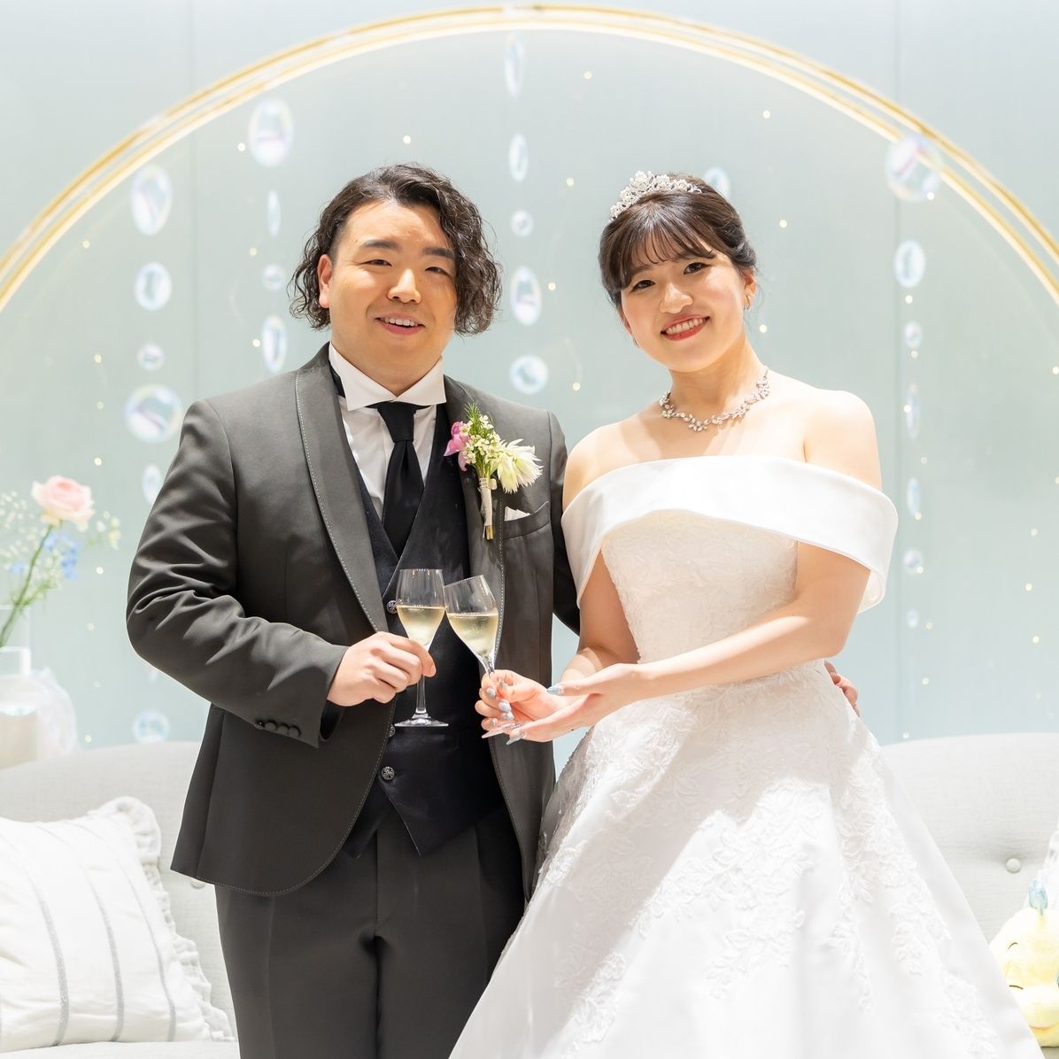 披露宴パーティのカバー写真