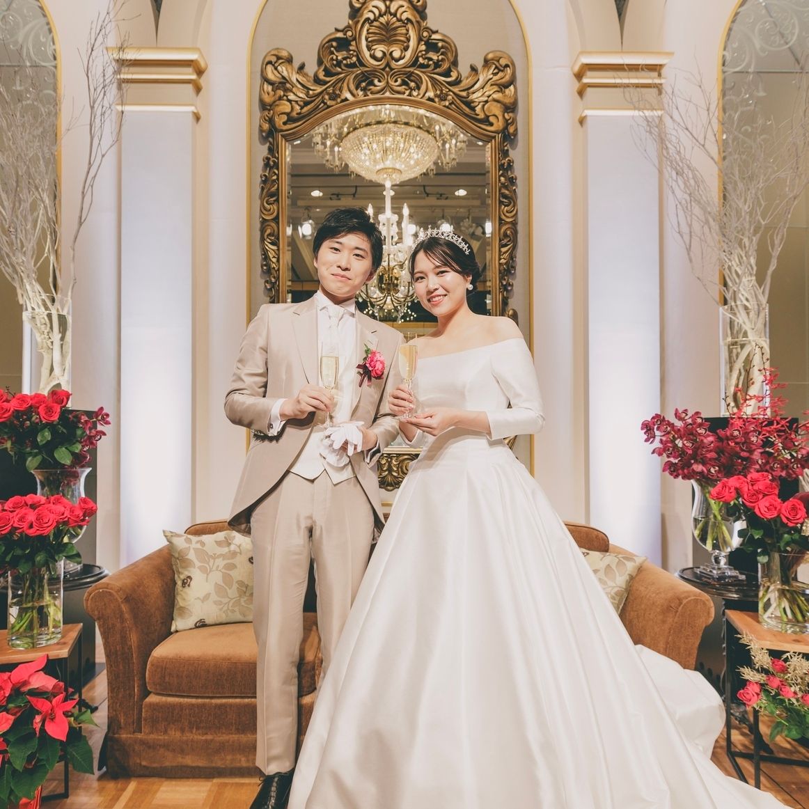 披露宴パーティのカバー写真