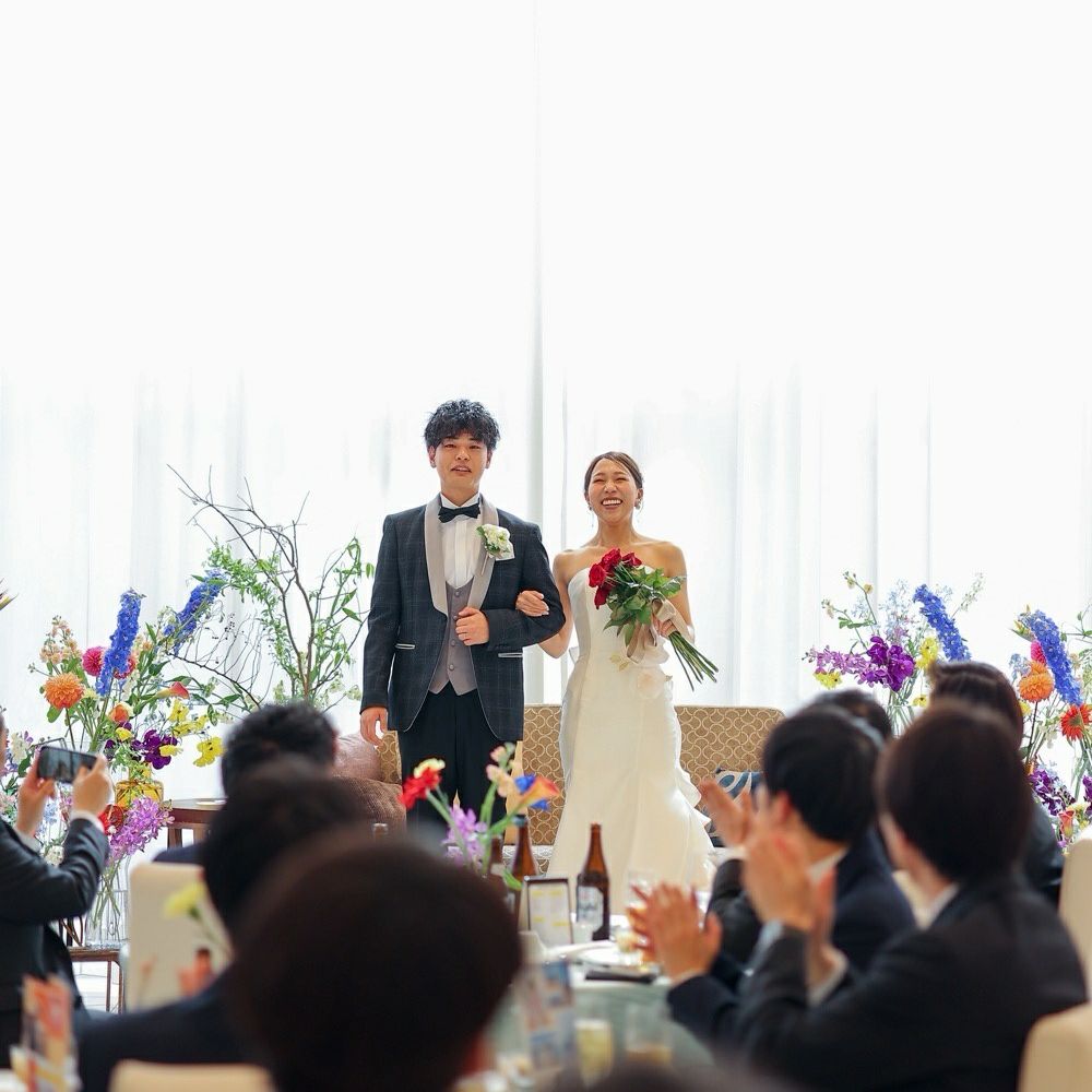 披露宴パーティのカバー写真