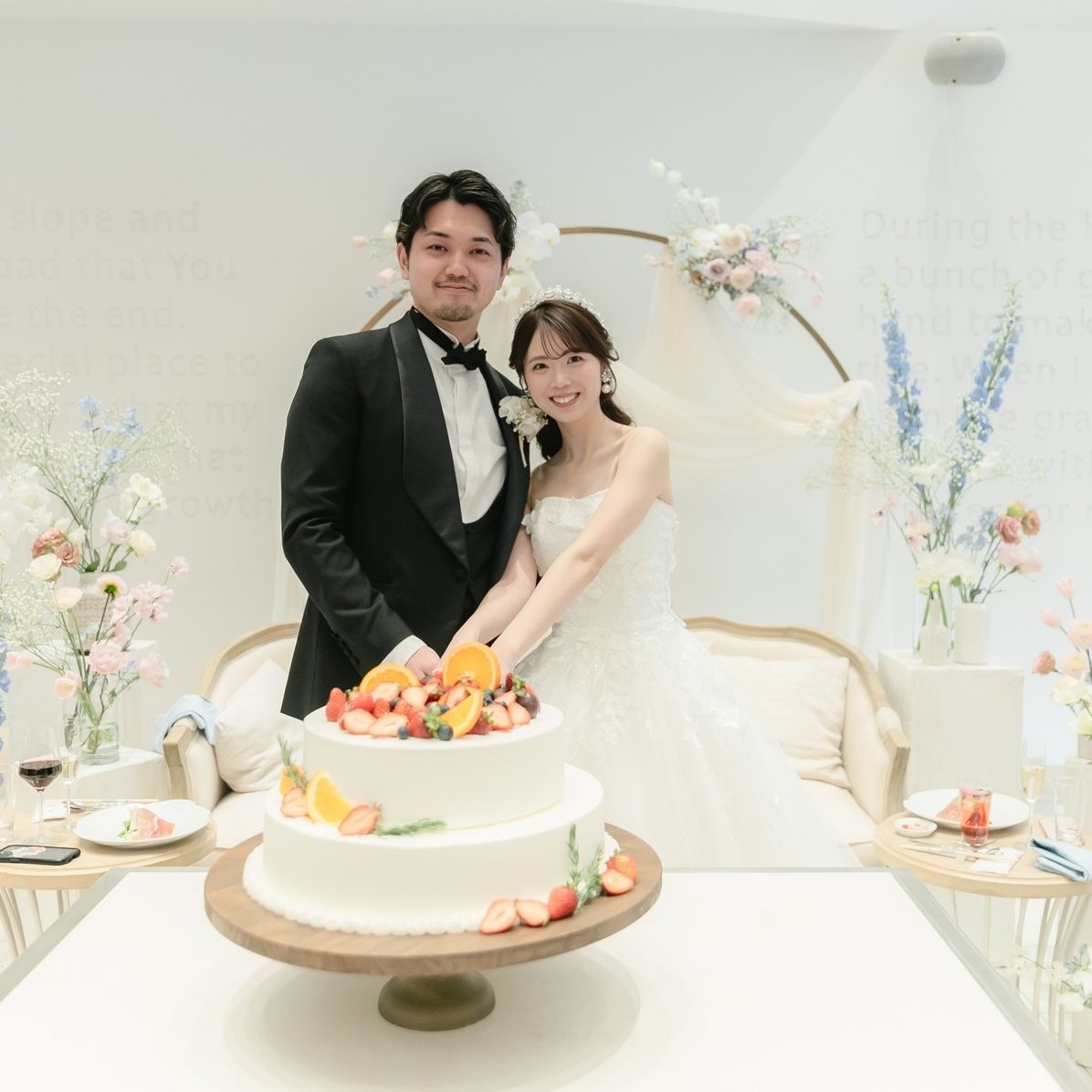 披露宴パーティのカバー写真