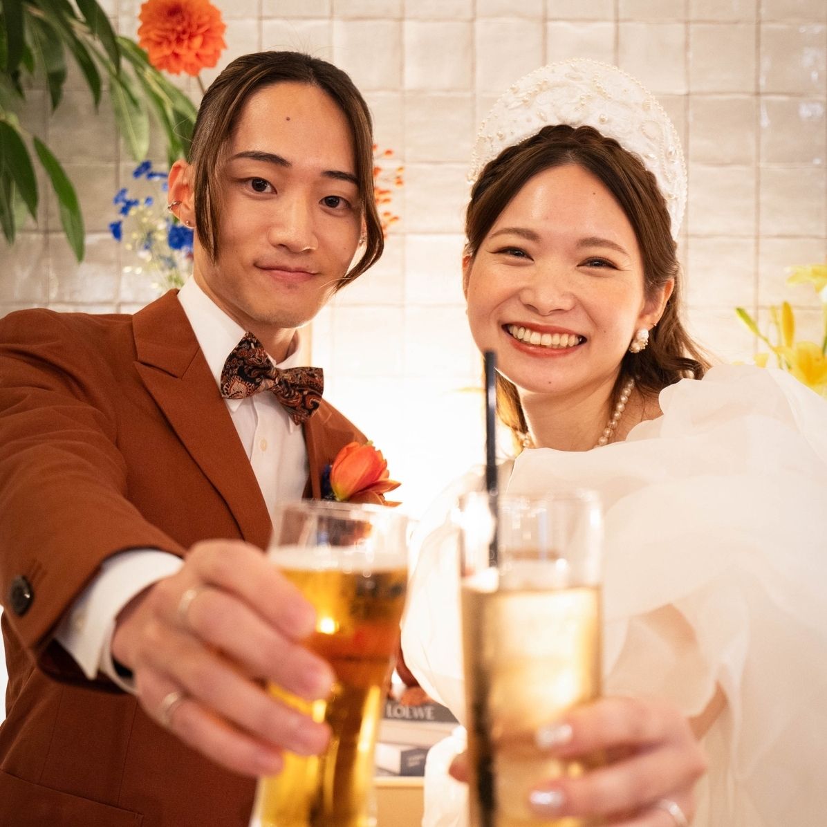 披露宴パーティのカバー写真