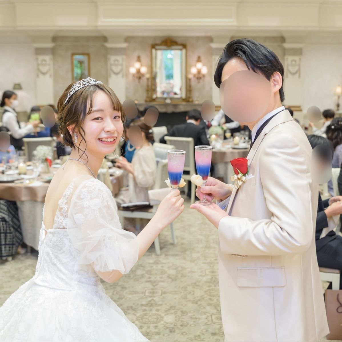 披露宴パーティのカバー写真