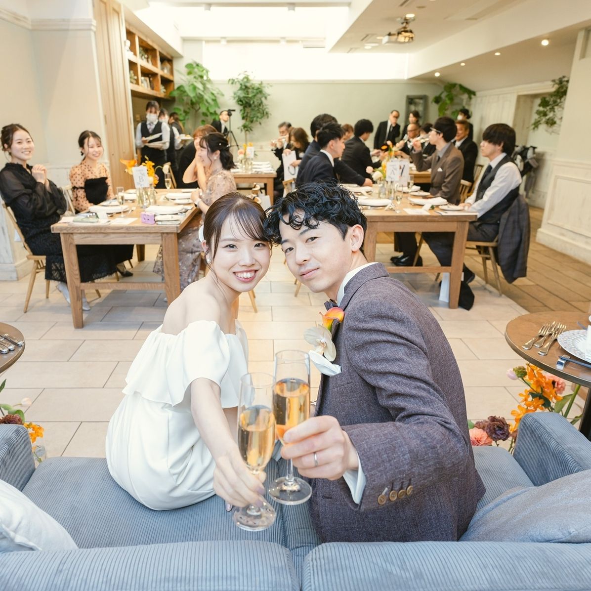 披露宴パーティのカバー写真