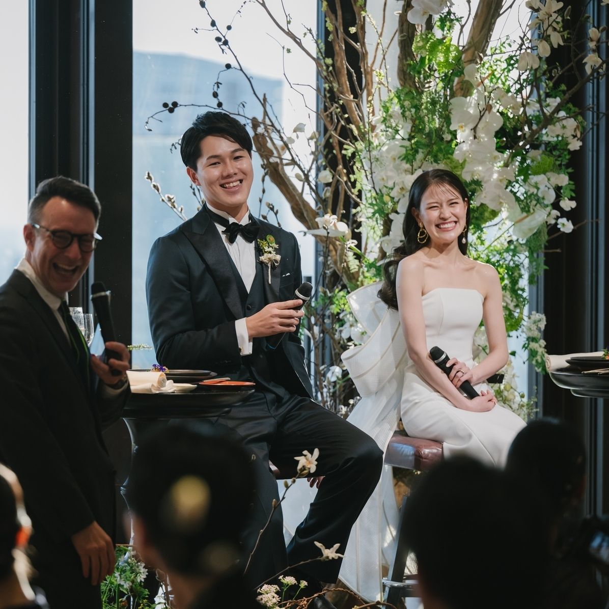 披露宴パーティのカバー写真