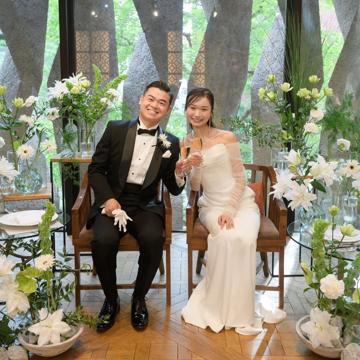 披露宴パーティのカバー写真