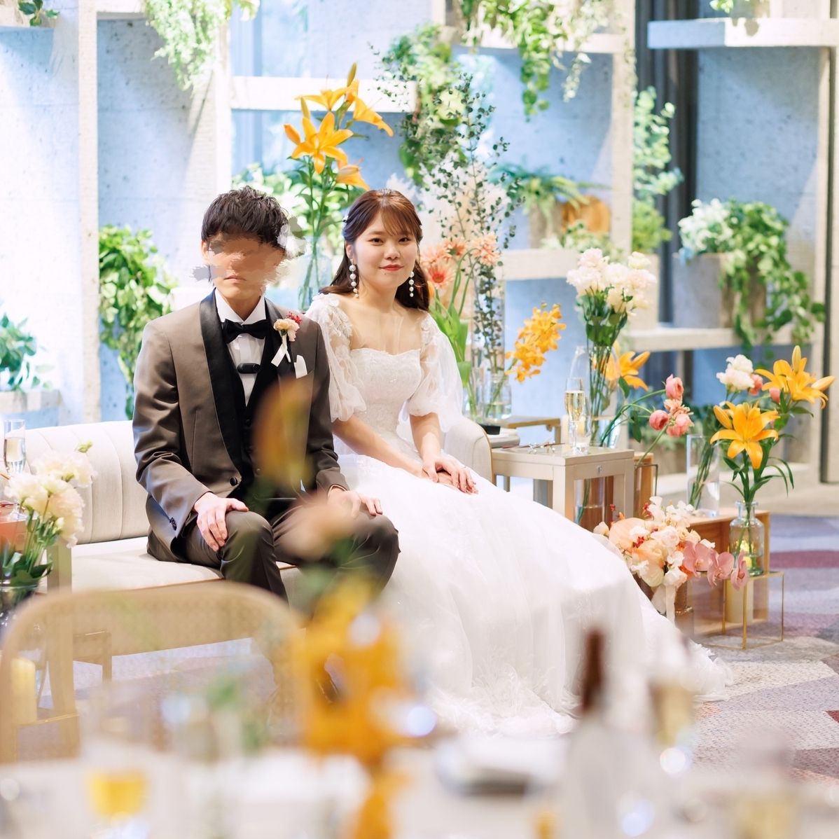 披露宴パーティのカバー写真