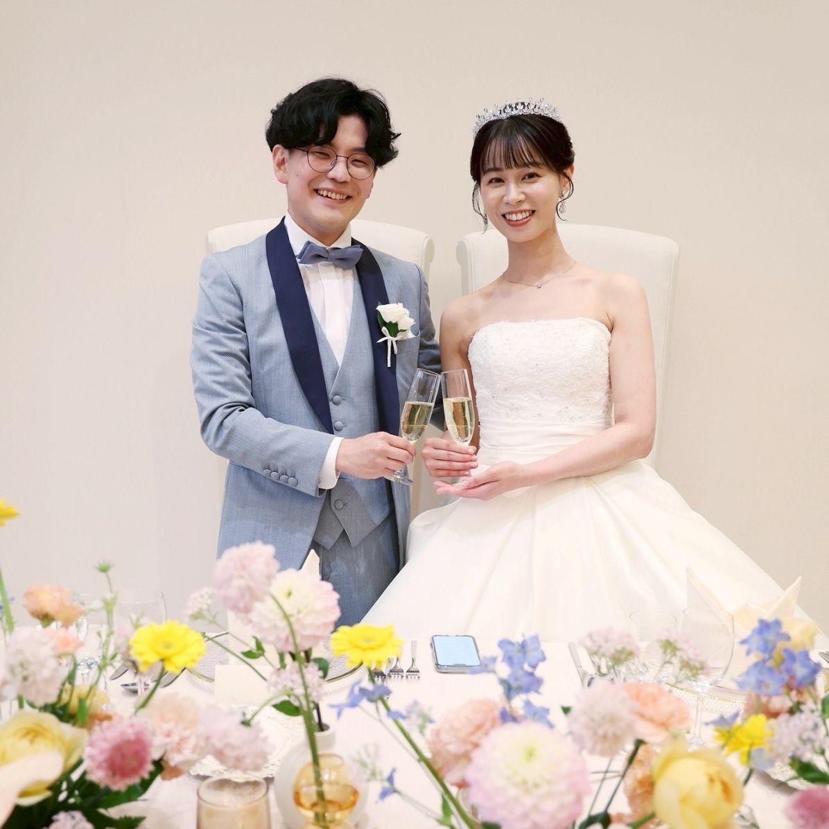 披露宴パーティのカバー写真