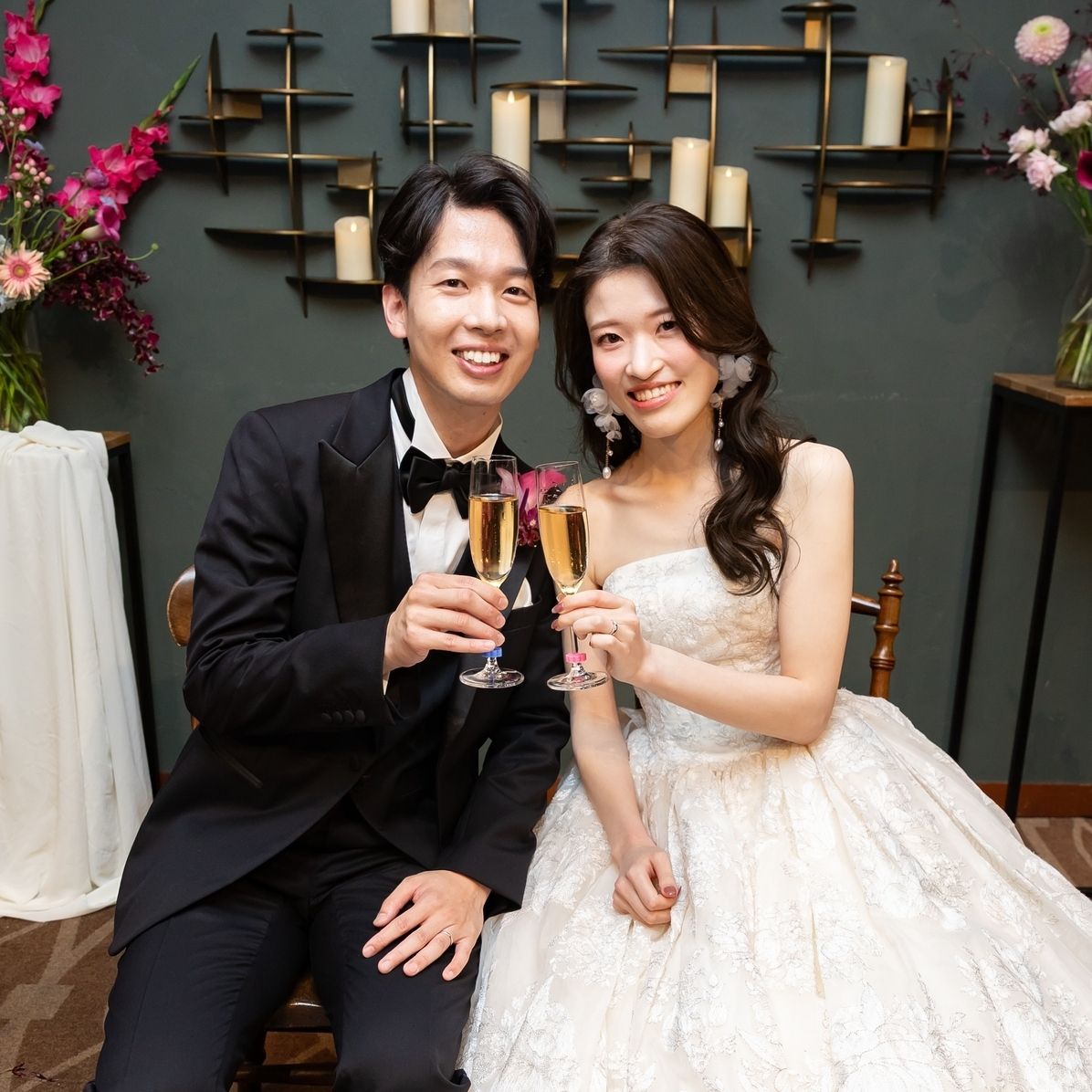 披露宴パーティのカバー写真