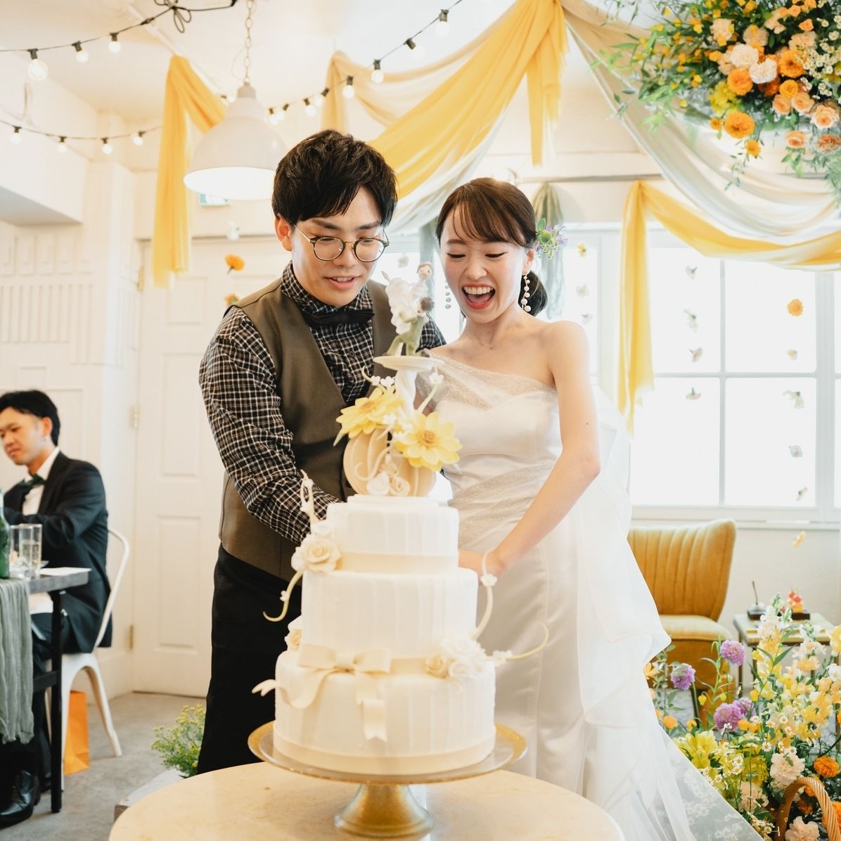 披露宴パーティのカバー写真