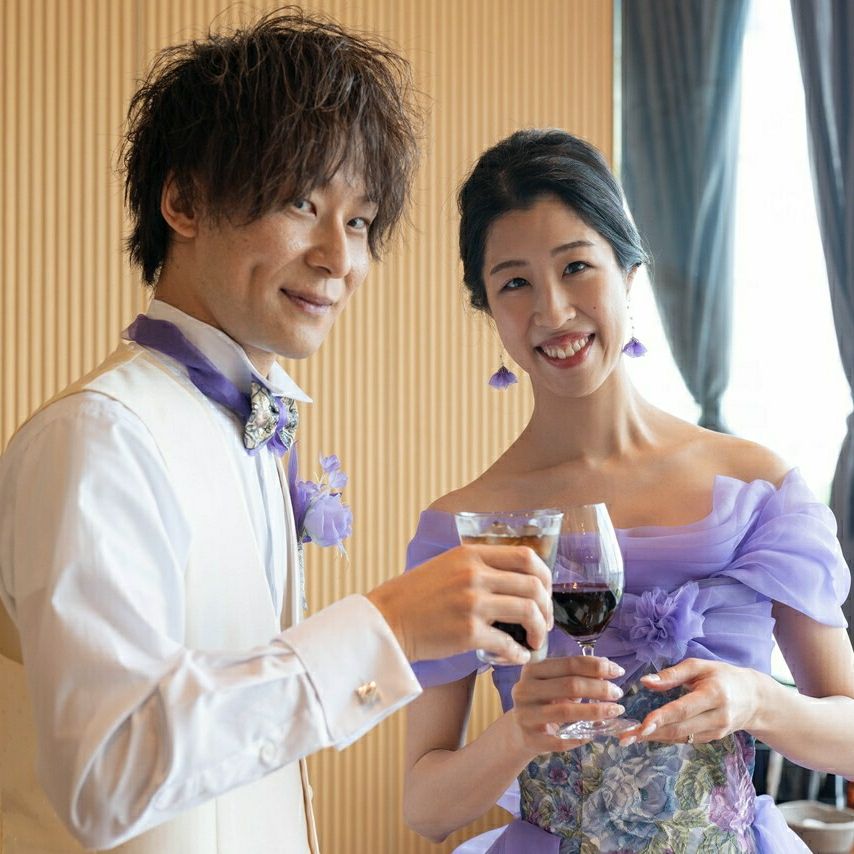 披露宴パーティのカバー写真