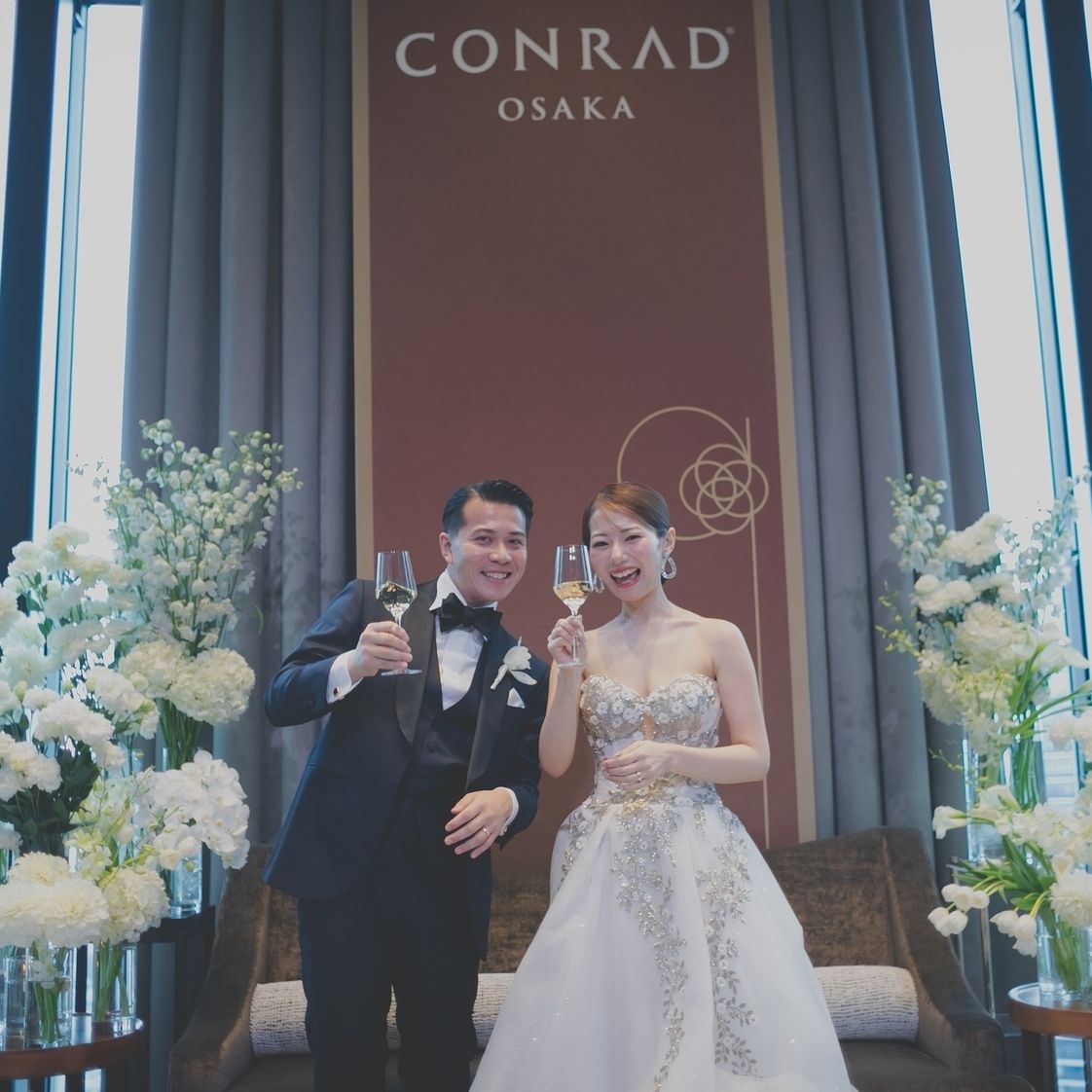 披露宴パーティのカバー写真