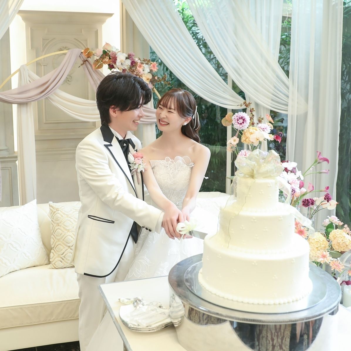 披露宴パーティのカバー写真