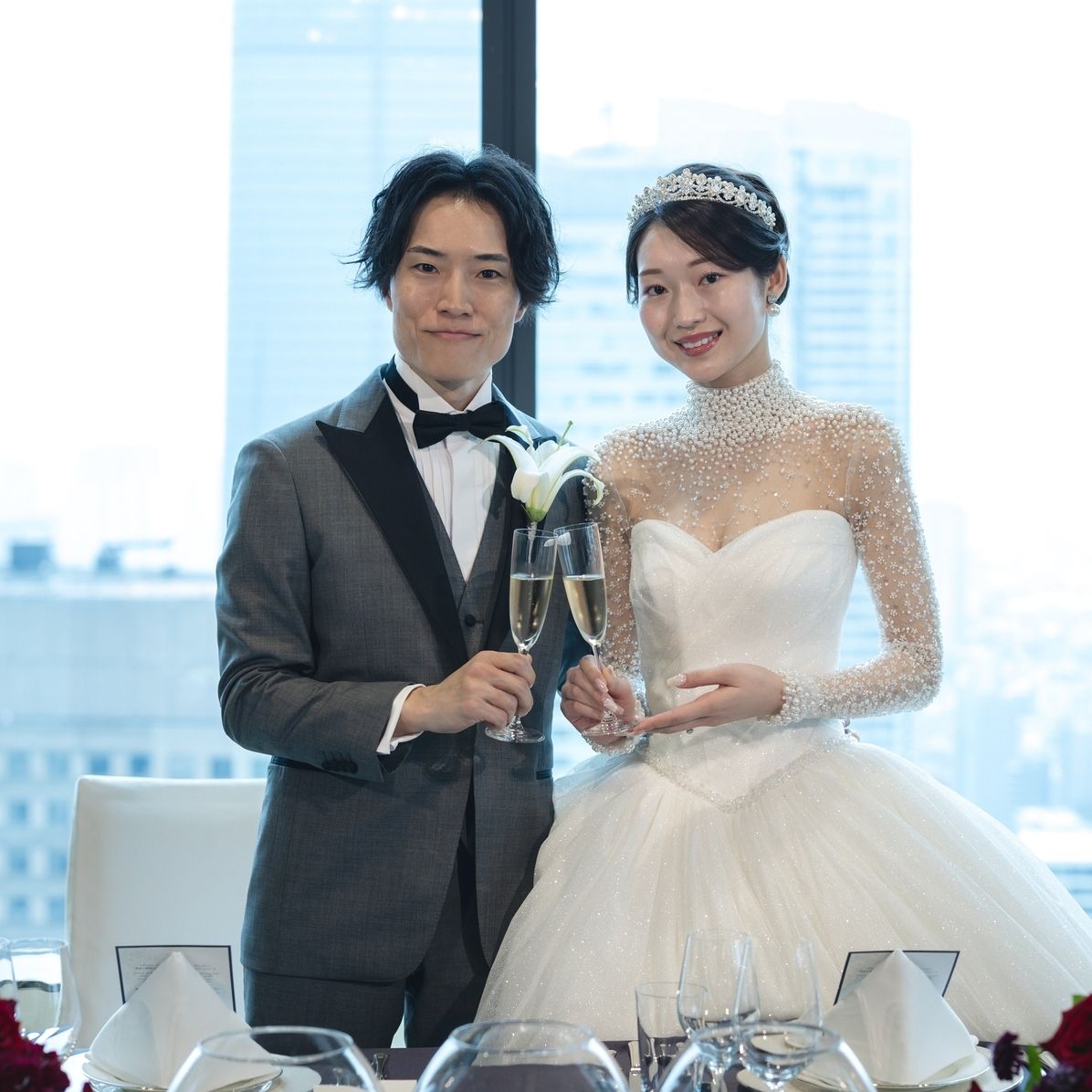 披露宴パーティのカバー写真