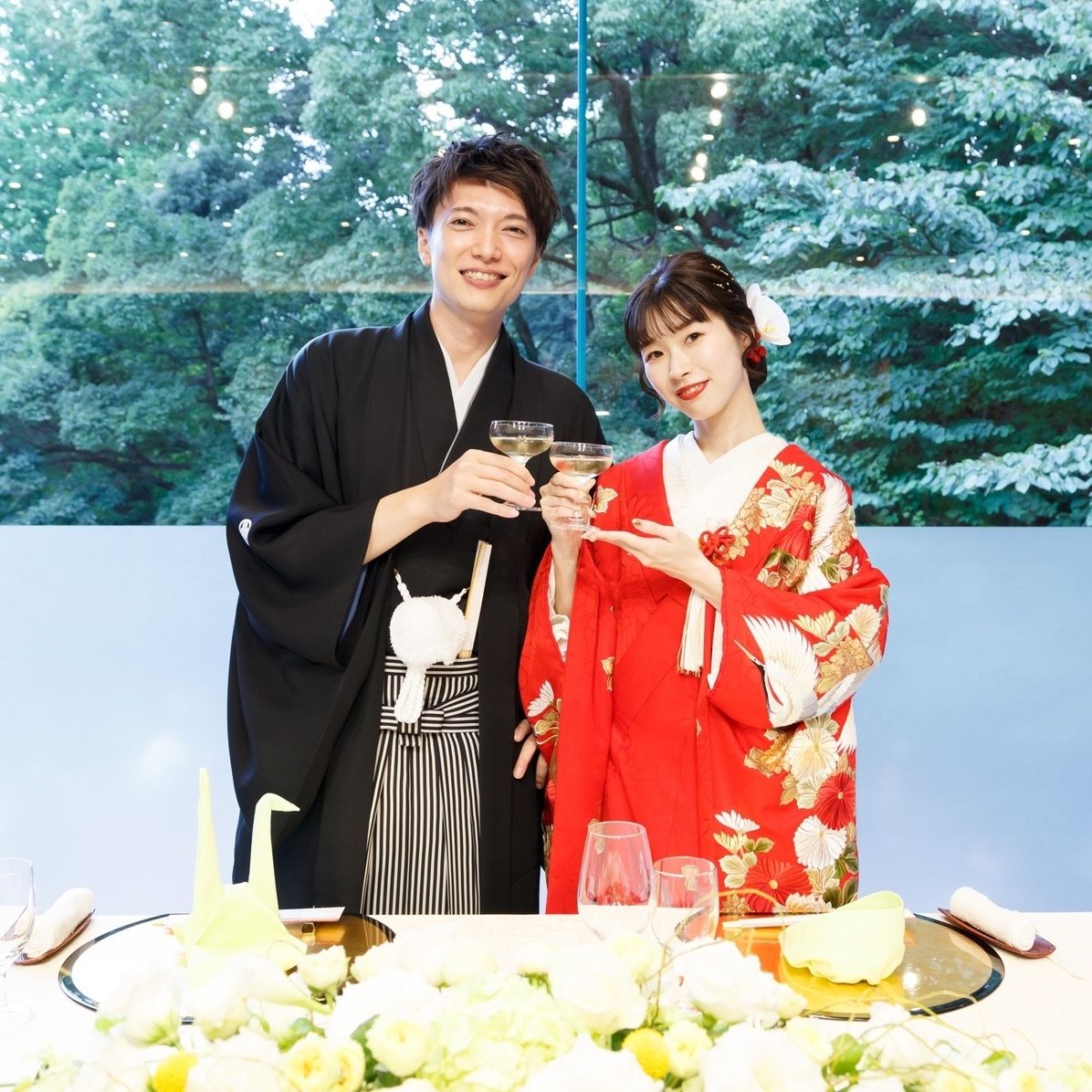 披露宴パーティのカバー写真