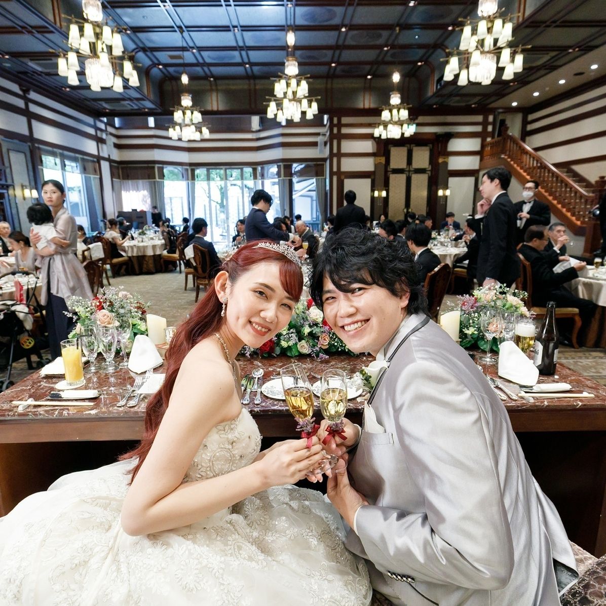 披露宴パーティのカバー写真