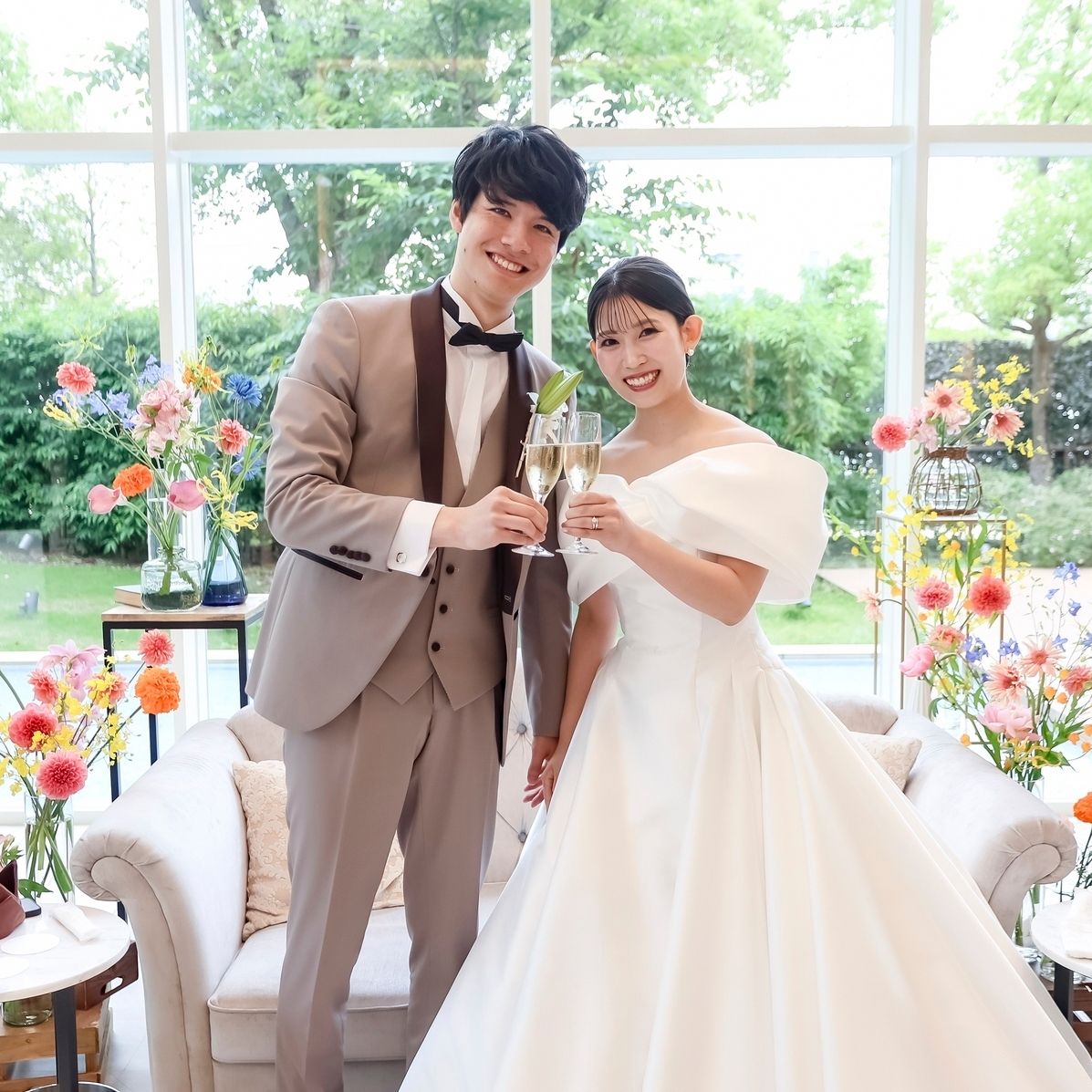 披露宴パーティのカバー写真