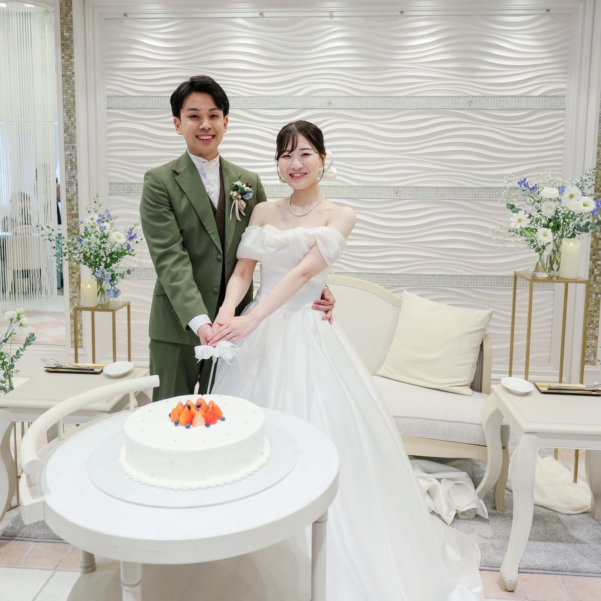 披露宴パーティのカバー写真