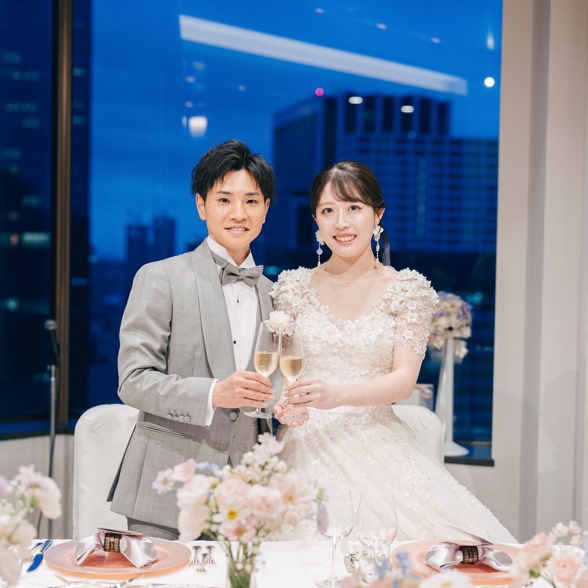 披露宴パーティのカバー写真