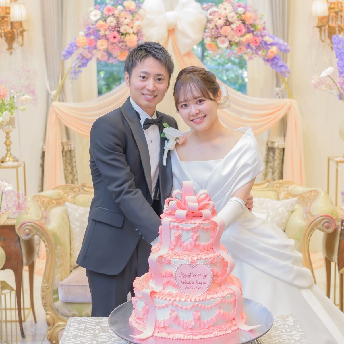 披露宴パーティのカバー写真