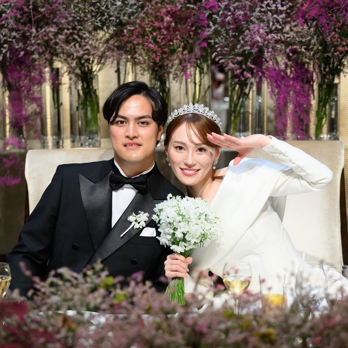 披露宴パーティのカバー写真