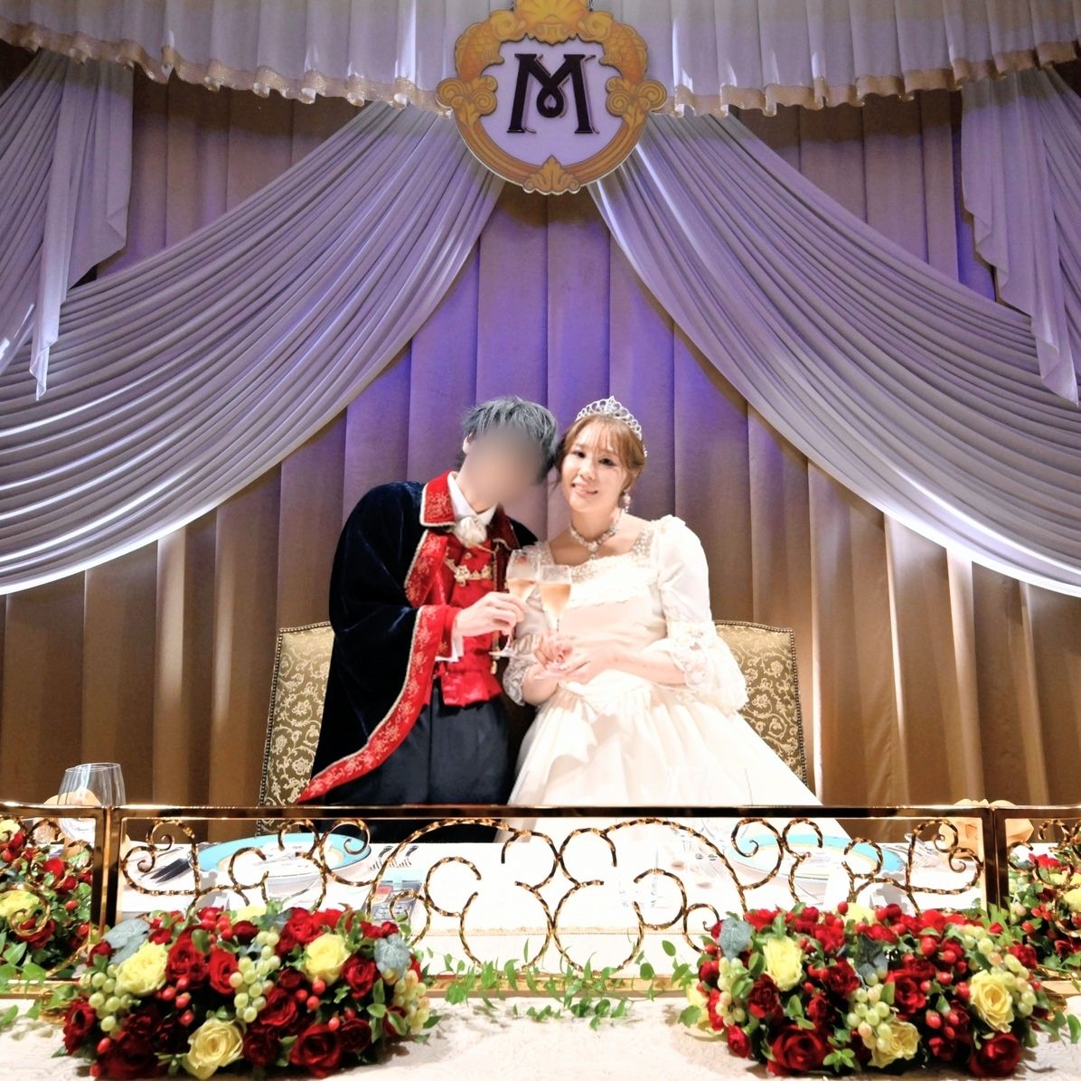 披露宴パーティのカバー写真