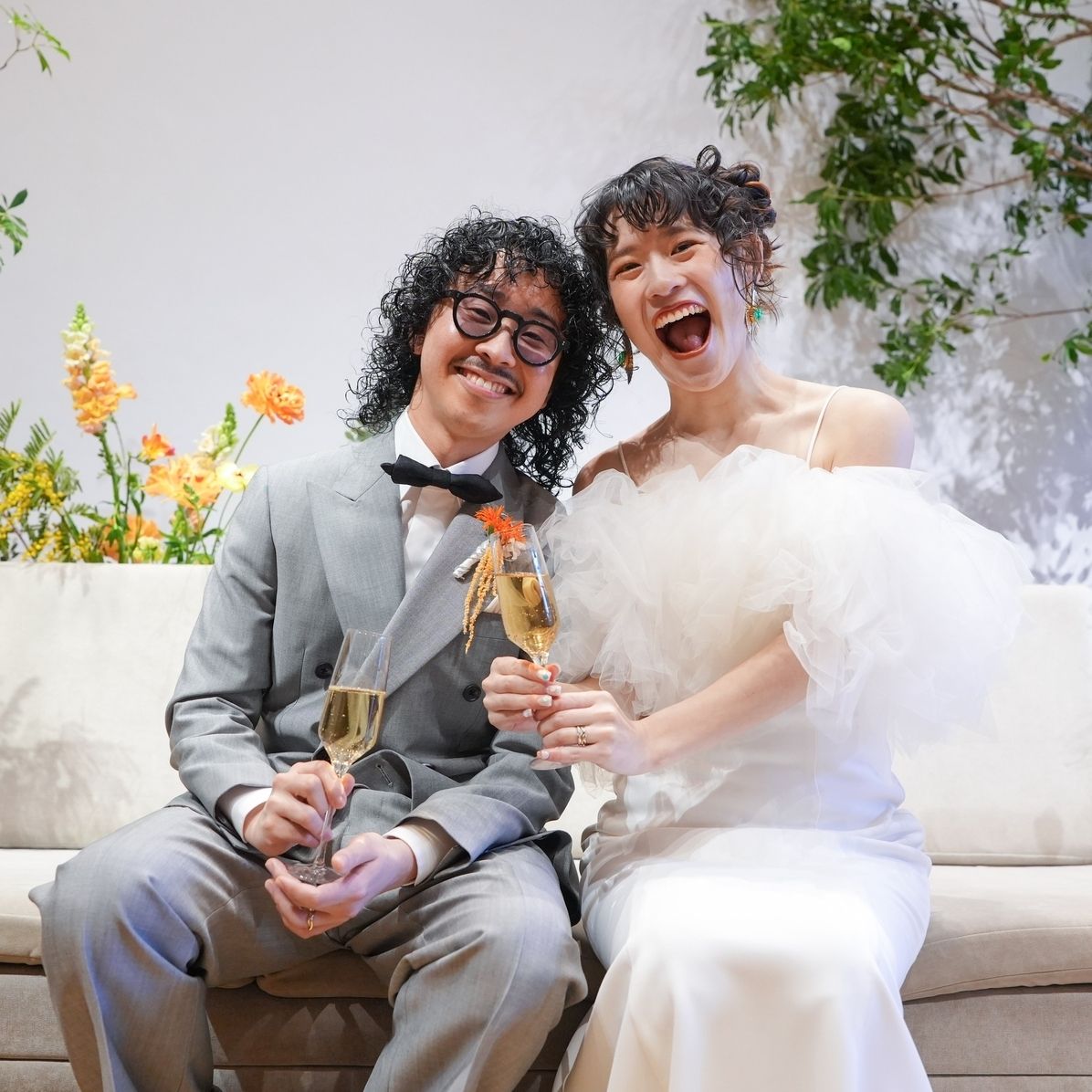 披露宴パーティのカバー写真